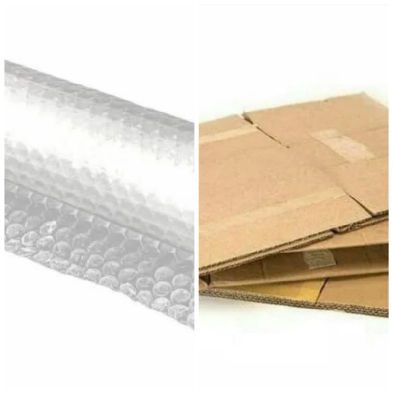 

Kardus / Bubble Wrap Untuk Packing Tambahan
