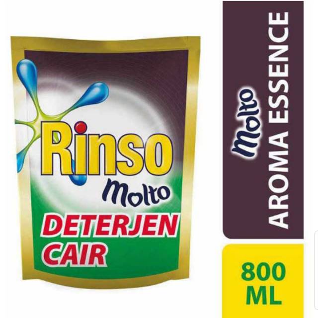 Rinso Molto Deterjen Cair Perfume Essence 800ml