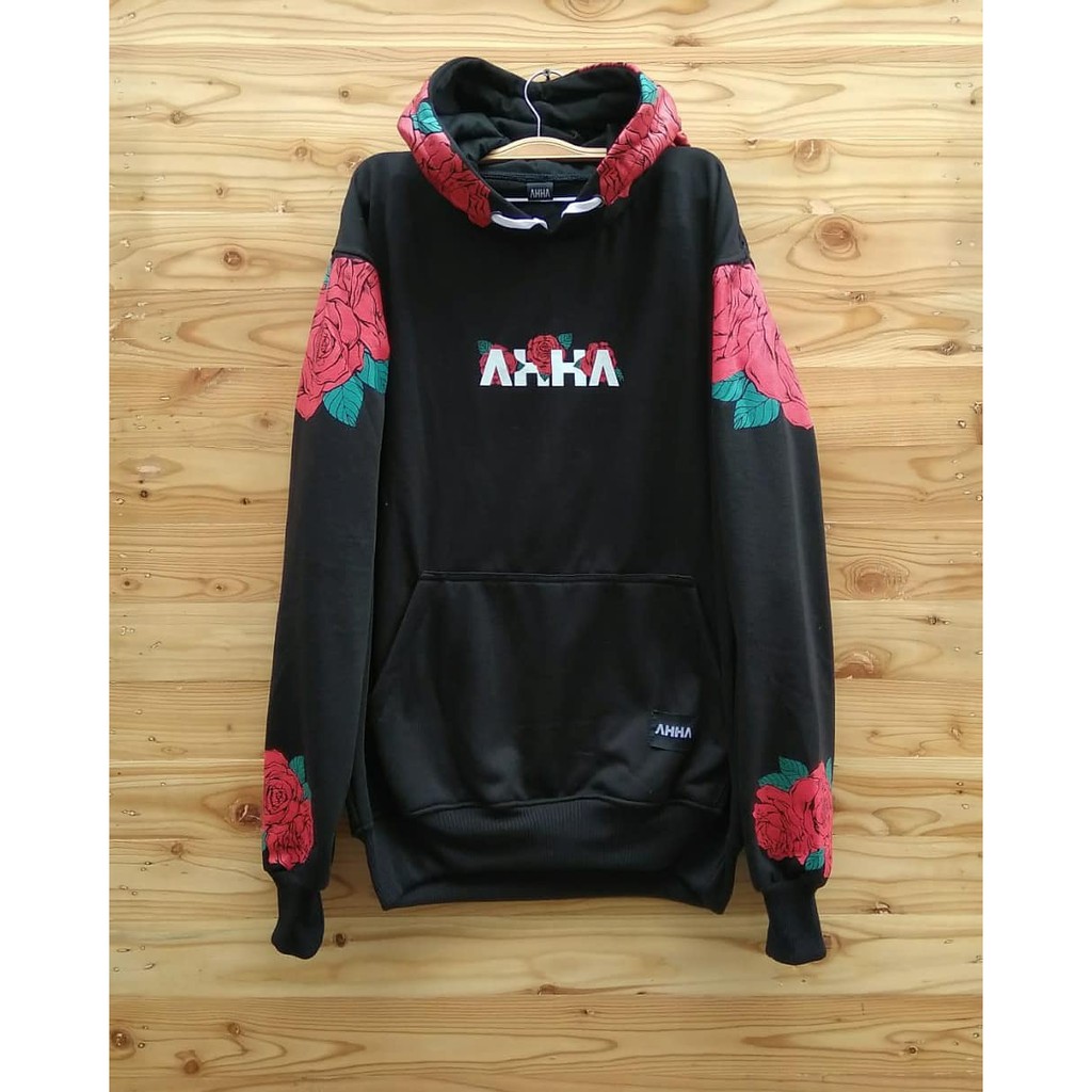 Hoodie AHHA Rose jacket pria 100% original
