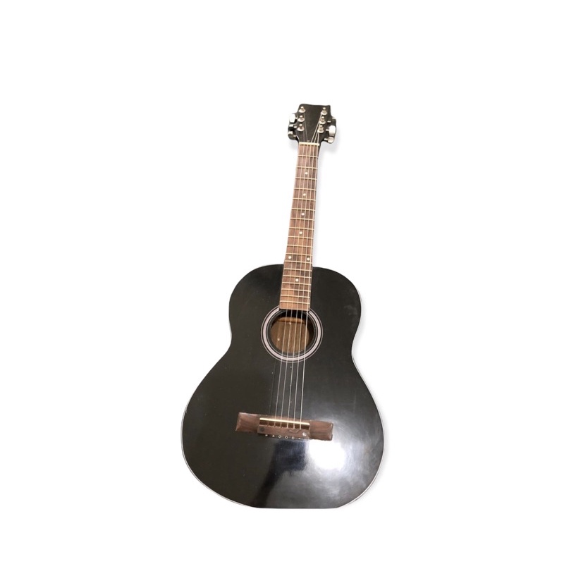 preloved gitar hitam