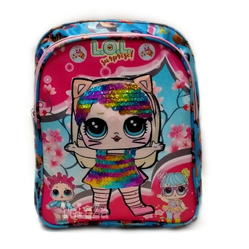 LOL LED Tas Ransel Anak Perempuan/Tas Ransel