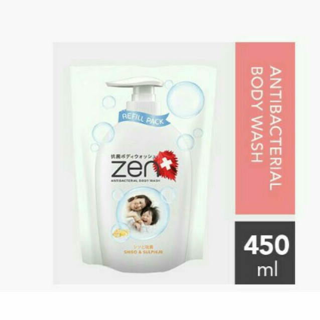 ZEN Body Wash Shiso &amp; Sulphur Refill 400ml