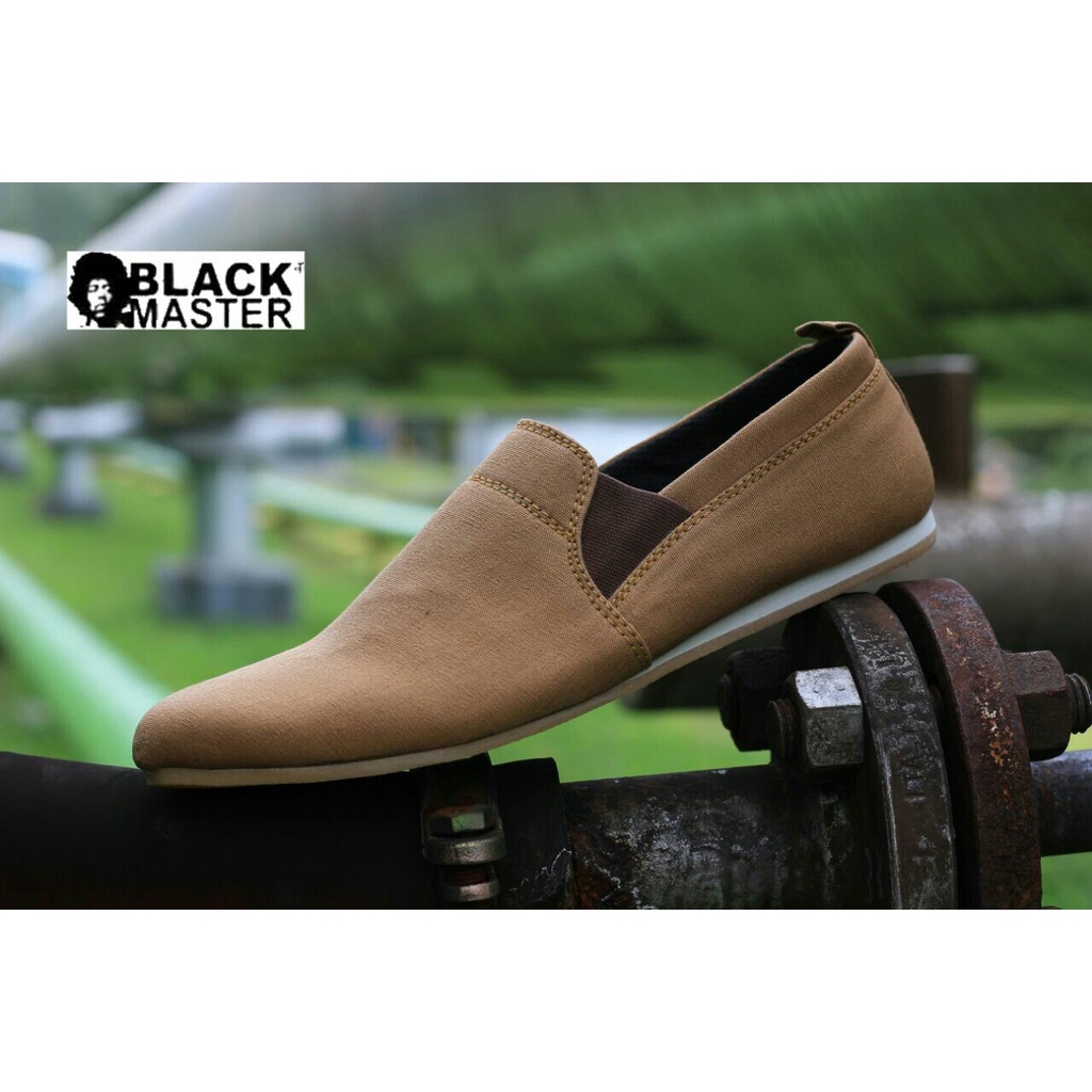 COD - Sepatu Sneaker Kets Pria Fearless Runing Casual Slip On - Sepatu Pria Tanpa tali - Sepatu Spor