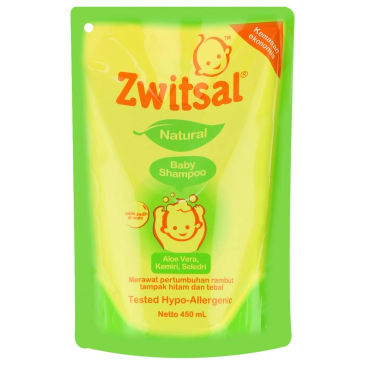 Zwitsal Baby Bath 2in1 / Shampoo Sabun Sampo Hair &amp; Body Classic Anti Bacterial / Milk Honey - With Telon / Pump 300ml 300 ml