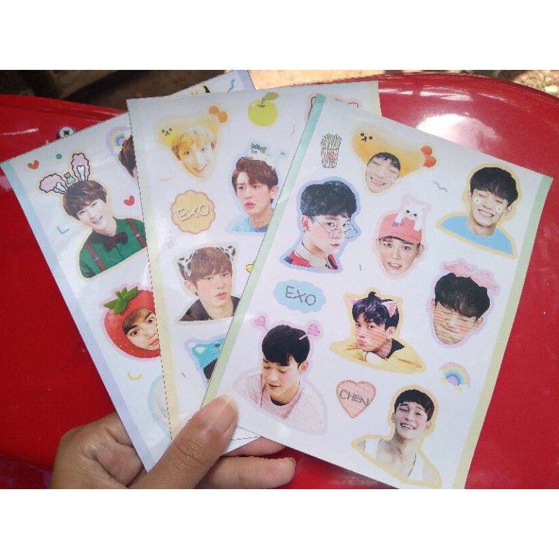 

sticker Exo cutee 2500/pcs