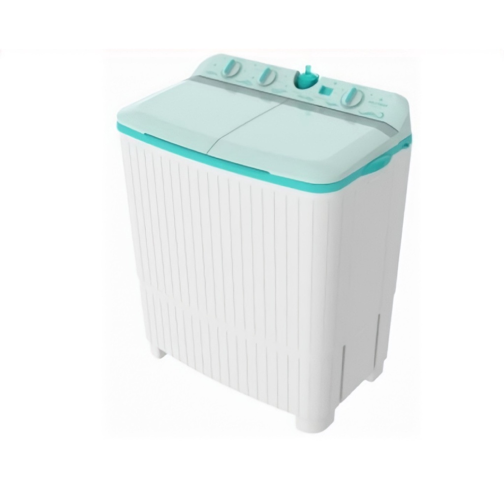 Polytron Mesin Cuci 2 Tabung 10 Kg PWM 1076 Twin Tube PROMO GARANSI