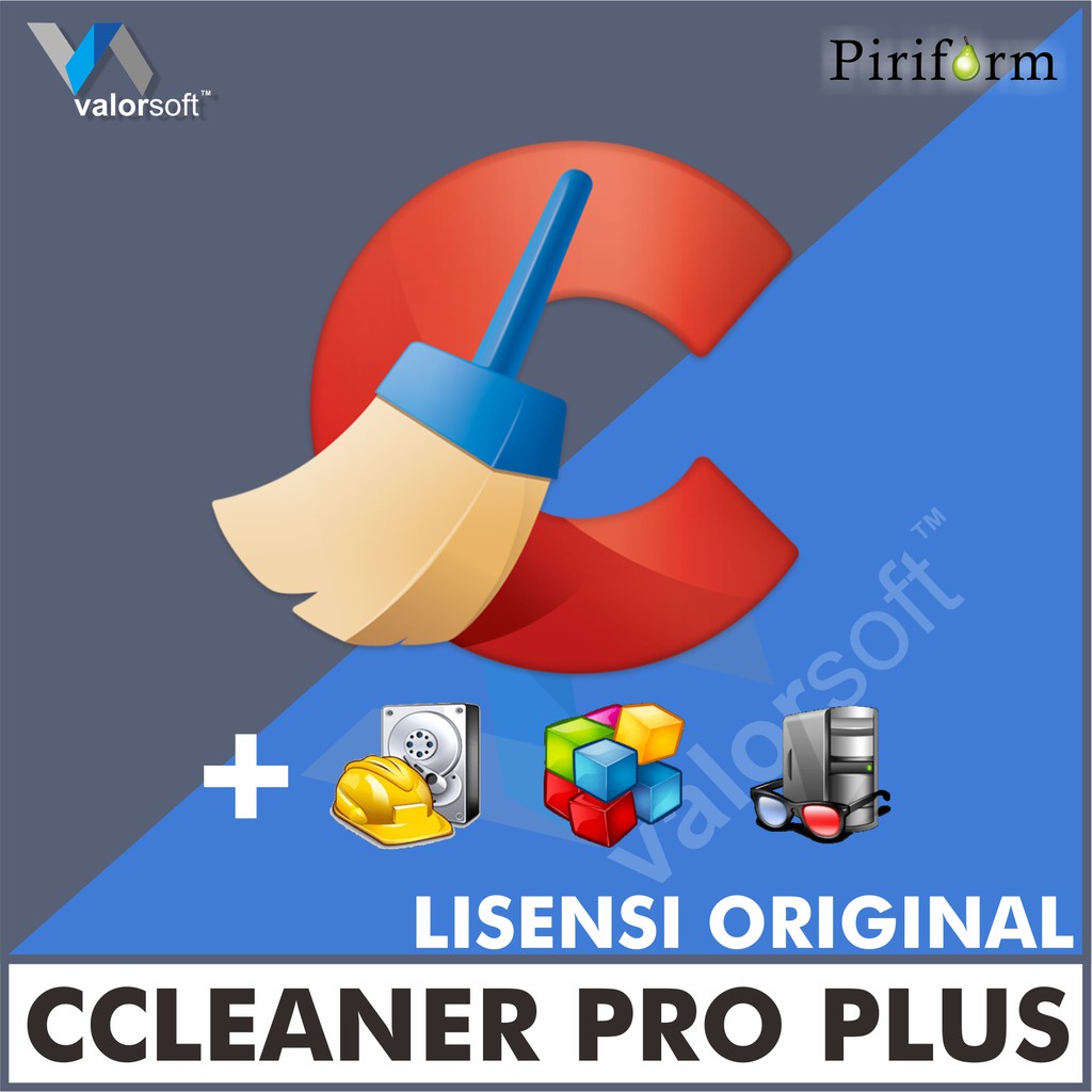 Lisensi Key CCleaner Pro Plus 2 Tahun/Years - ORIGINAL - RESMI