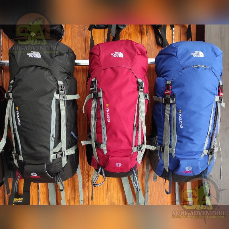 TAS GUNUNG CARRIER TNF 45 ELEKTRA 45L