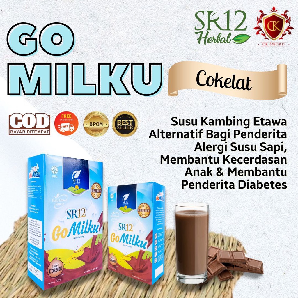 

SUSU ETAWA COKELAT / GOMILKU SR12 RASA COKELAT / GO MILKU SR12 / DISUKAI ANAK-ANAK DAN LANSIA