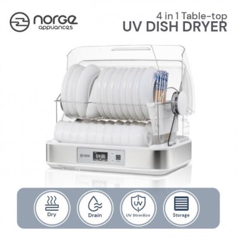 Norge 4 in 1 UV Dish Dryer