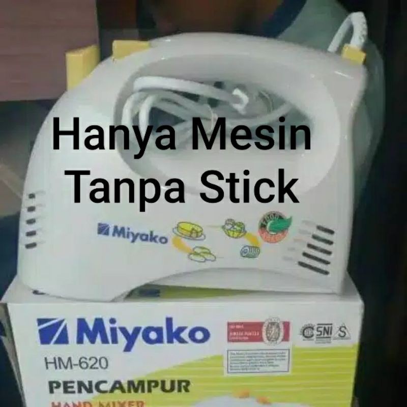 (Hanya Mesin)Mesin Hand Mixer Miyako HM620 Original New