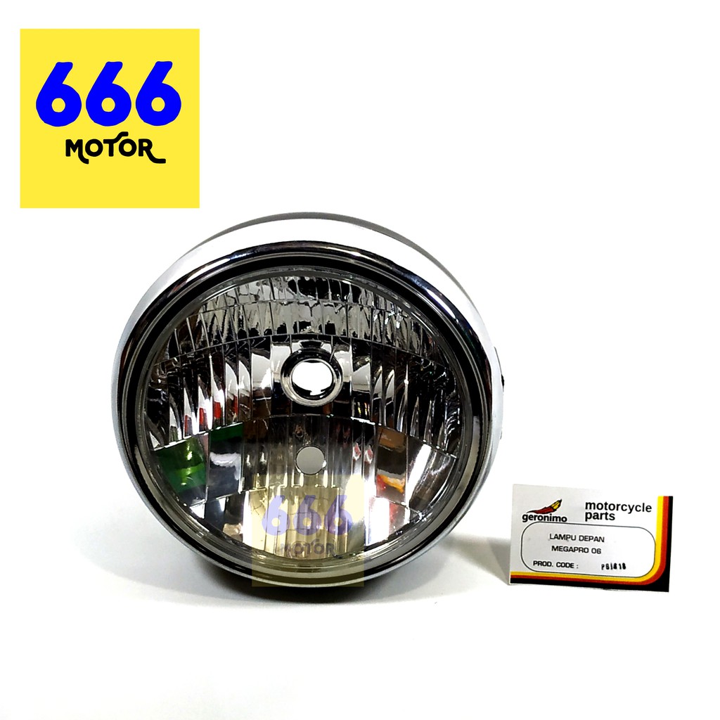 666MOTOR LAMPU DEPAN / REFLEKTOR MEGA PRO 06