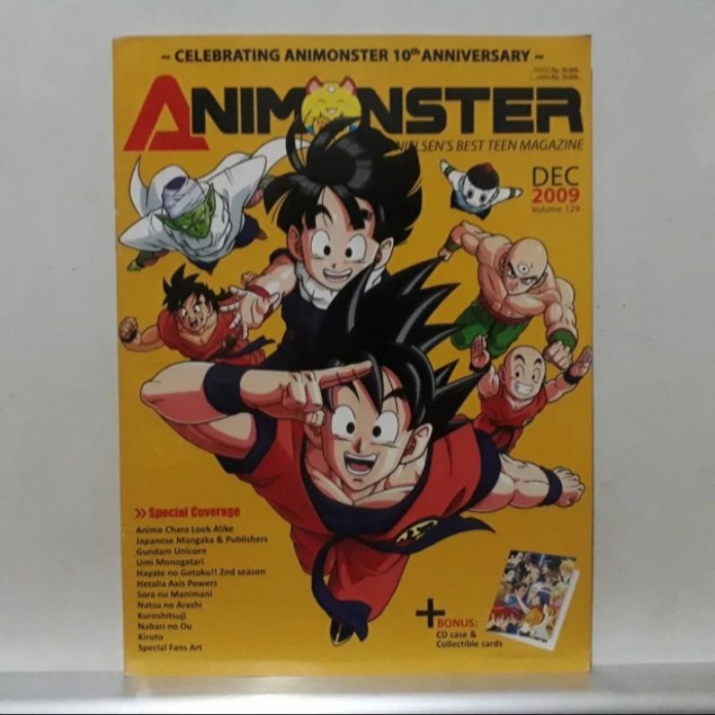 Majalah ANIMONSTER  Vol 129 - Desember 2009 - Tanpa bonus