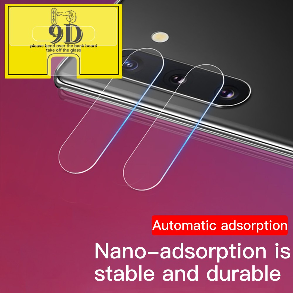 Film pelindung lensa belakang Samsung Galaxy S10 P S8 S9 Plus Note 8 9 10 20 Tempered Glass Rear Camera Lens Protector Film