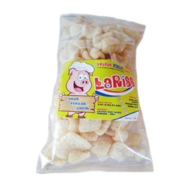 

Krupuk Kulit Babi LARISS Khas Bali 150gr