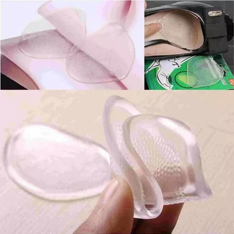 [50gr] LT- HIGH HEELED SHOES PAD Insole Silicone Bantalan Kaki Anti Bau Nyaman empuk / Pengganjal Sepatu Kebesaran