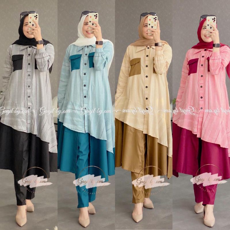 SETELAN HERICA SET 2 GAGIL ORIGINAL BY OVA