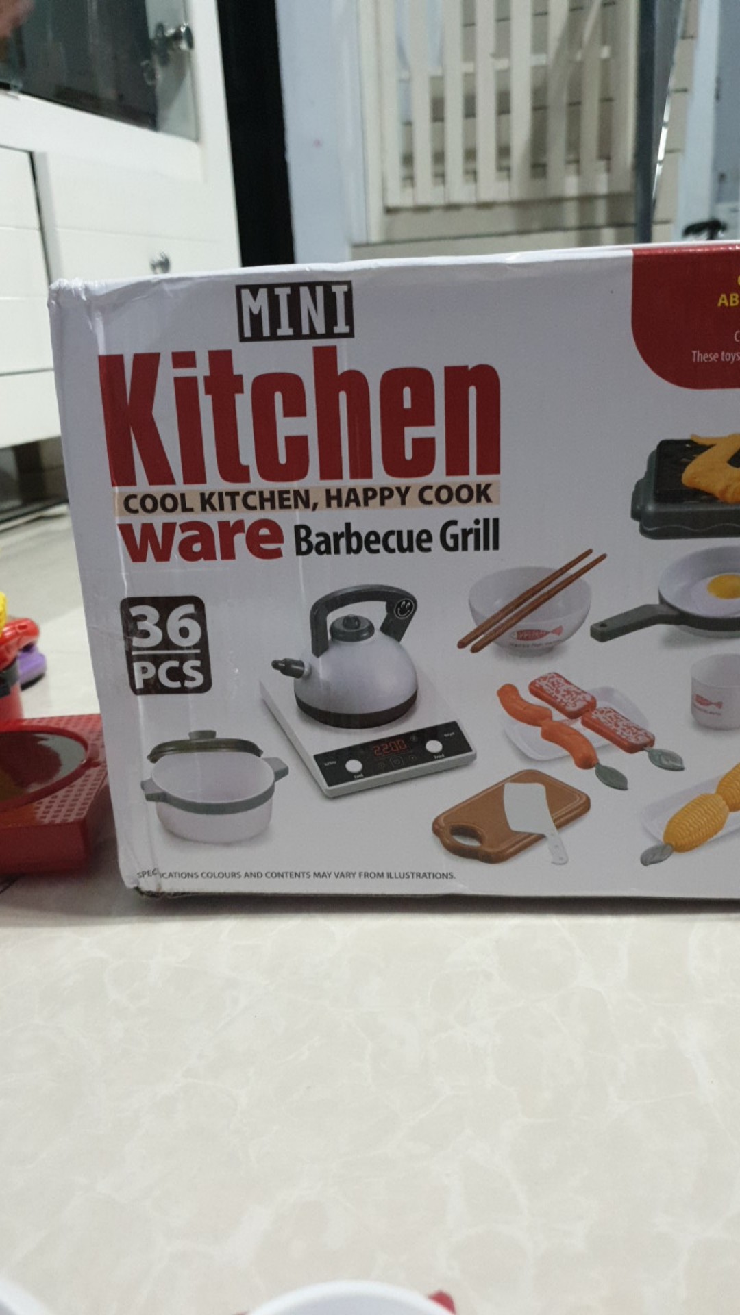 Mainan Anak Dapur Set Yang Lengkap Peralatan Memasak