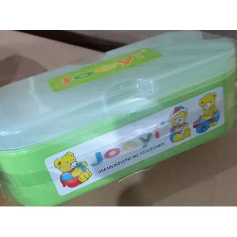 Tempat bedak bayi isi 2 / tempat bedak joeyi / tempat bedak anti pecah