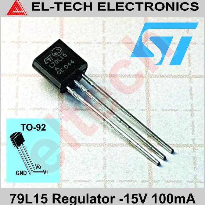 7915 79L15 L79L15 LM79L15 79L L79L LM79L 15 Voltage Regulator -15V elt3ch Berkualitas