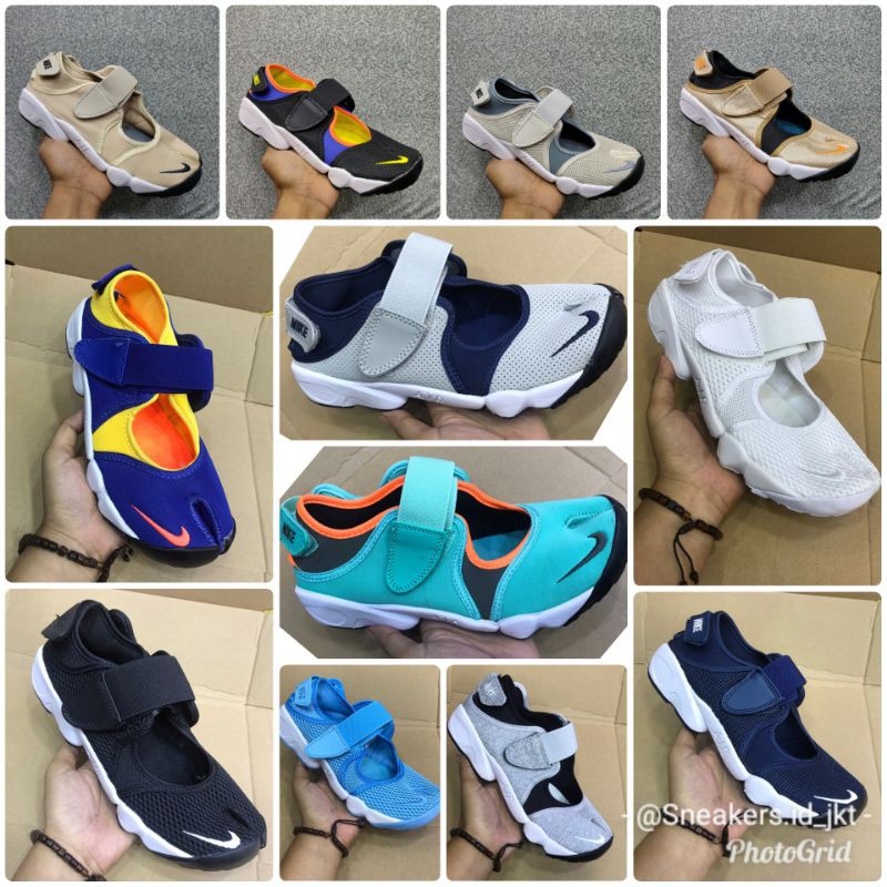NIKE AIR RIFT CHIC NINJA TRIPLE WHITE sz 36-40