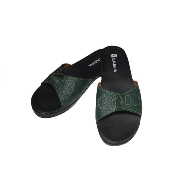 Insyira - Sandal Papirut Elfrida / Sandal Slop Wanita Non Slip Alas Hitam