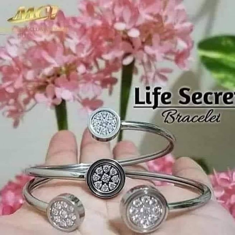 Bracelet Millionaire CI Gelang kesehatan MGI Original segel Box ( COD)