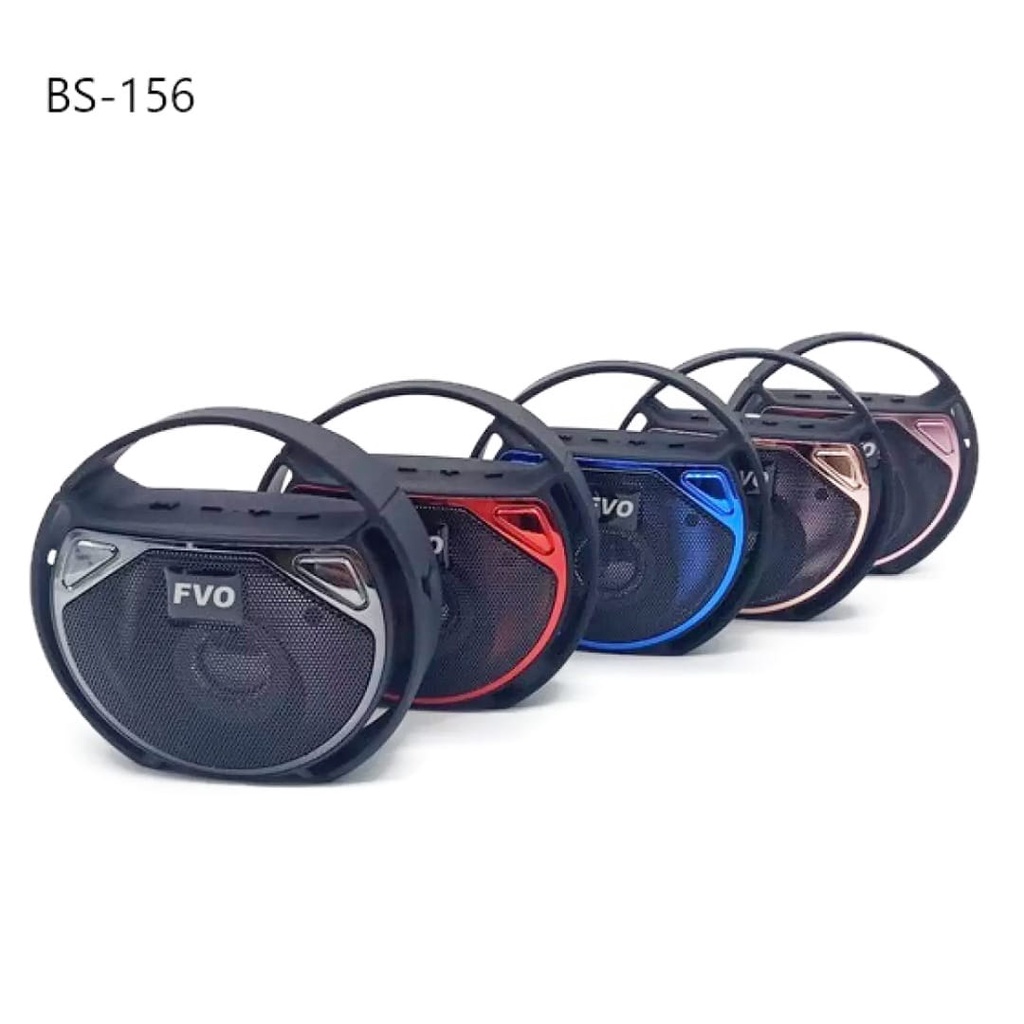 Speaker Bluetooth BS-156 Portable Wireless Speaker BS 156 LED