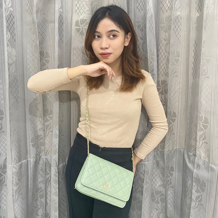 Tas Selempang Kulit Wanita Import Ziva Bag