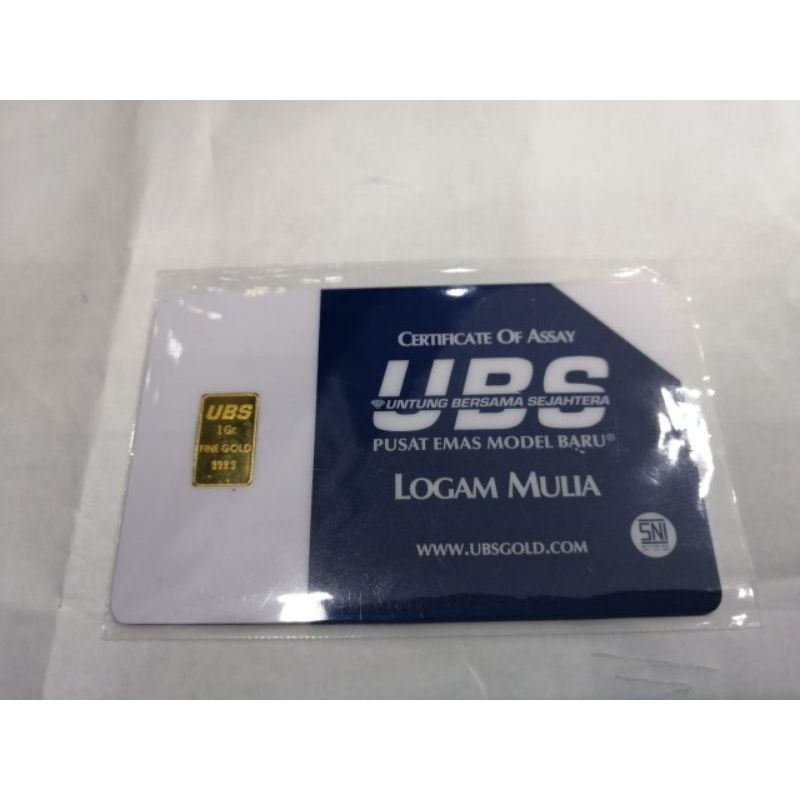 Emas UBS 1 gr