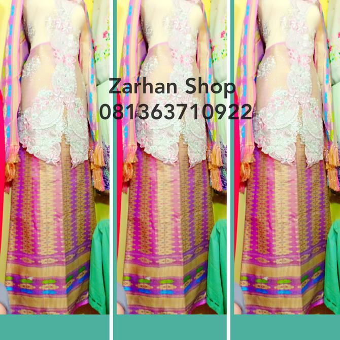 Bukittinggi Original Songket Mewah Thailand Bordiran Sulaman