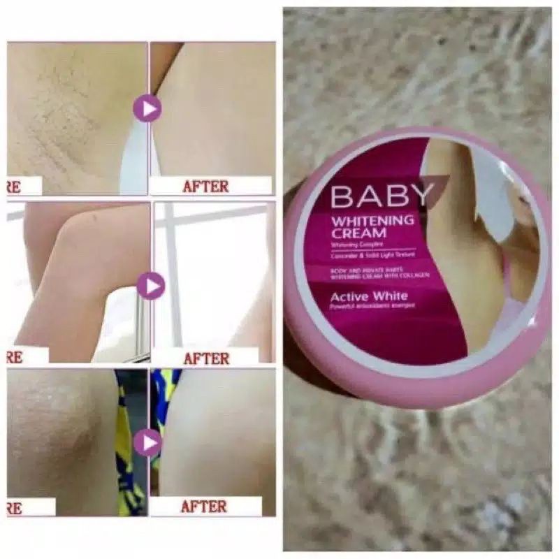 BISA COD! CREAM PEMUTIH KETIAK LEHER SELANGKANGAN ORIGINAL BABY CREAM WHITENING