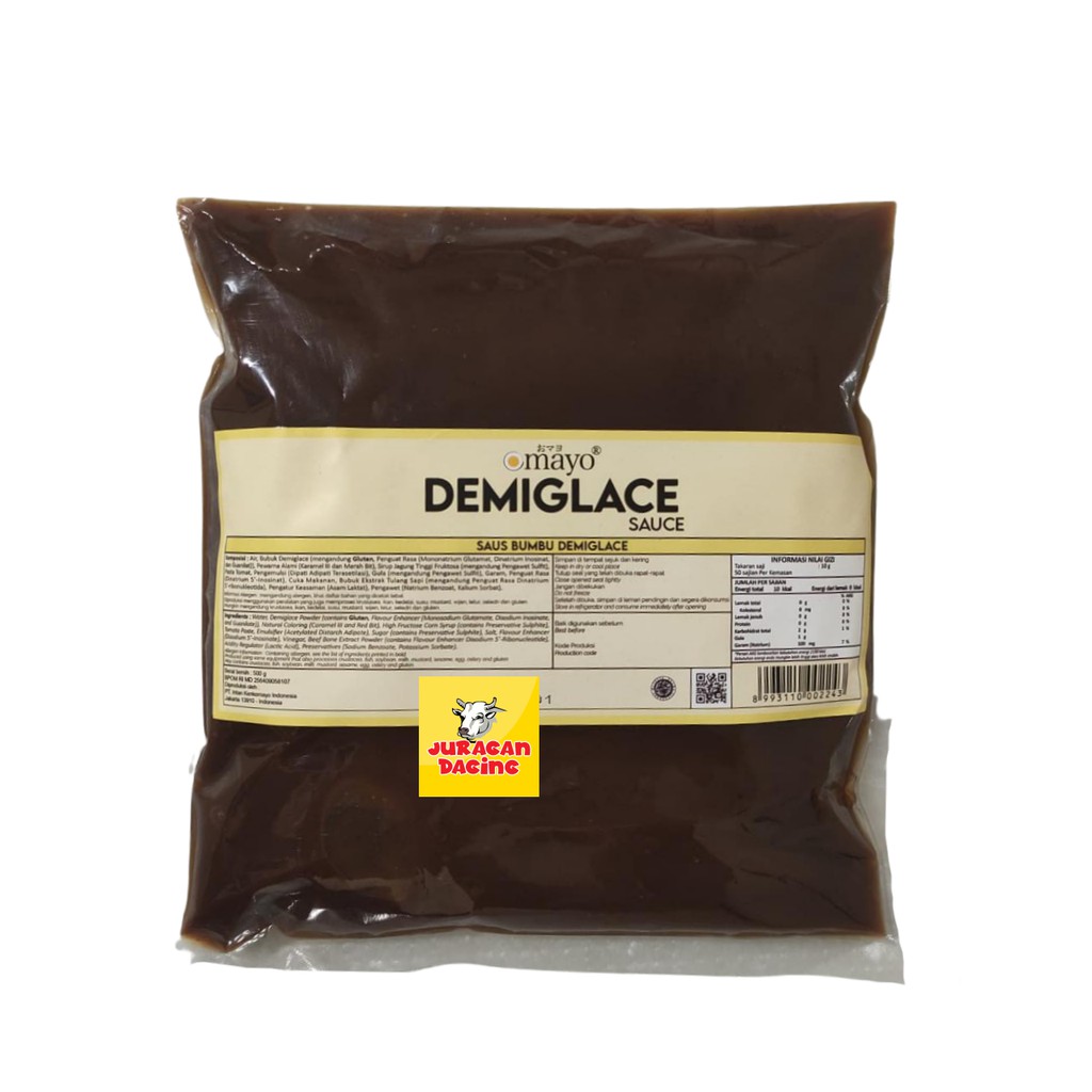 

Saus Steak Demiglace Sauce Resto Quality 500 gr