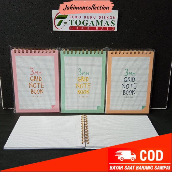 

✨ BISA COD ✨ NOTEBOOK RING ATAS 3000 SSNCC1-355-01 G