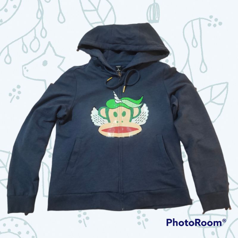 hoodie zipper Paul Frank