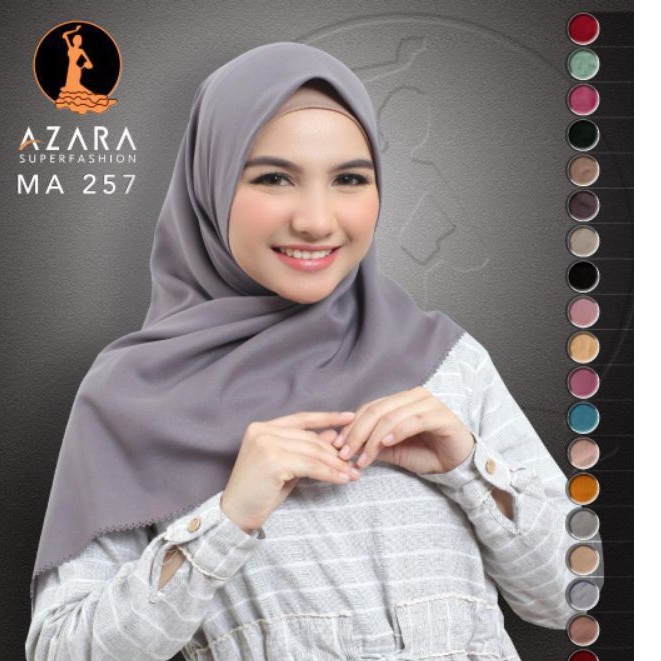 PROMO!!! Hijab Segi Empat Voal Oscara Lasercut/Krudung Voal Azara Termurah-5