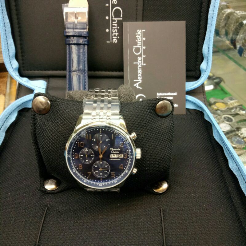 Jam Tangan Analog Pria Alexandre Christie Ac 6492 Mc All Stainless