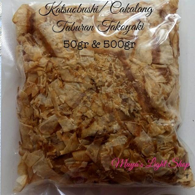 

Katsuobushi 500gr cakalang asap halal taburan takoyaki okonomiyaki fish flakes