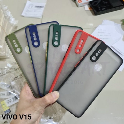 CASE MATTE VIVO V15 PRO TRANSPARAN FUZE MACARON MY CHOICE - FA