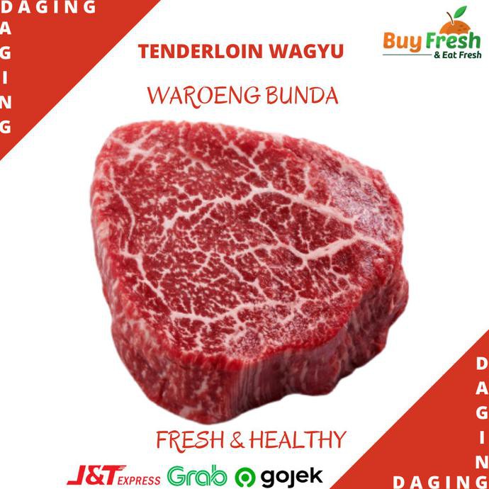 

Tenderloin Wagyu Japanese Steak 1Kg / Beef Wagyu Meltique Meltik Fresh - 500Gram O6Mk6747X0