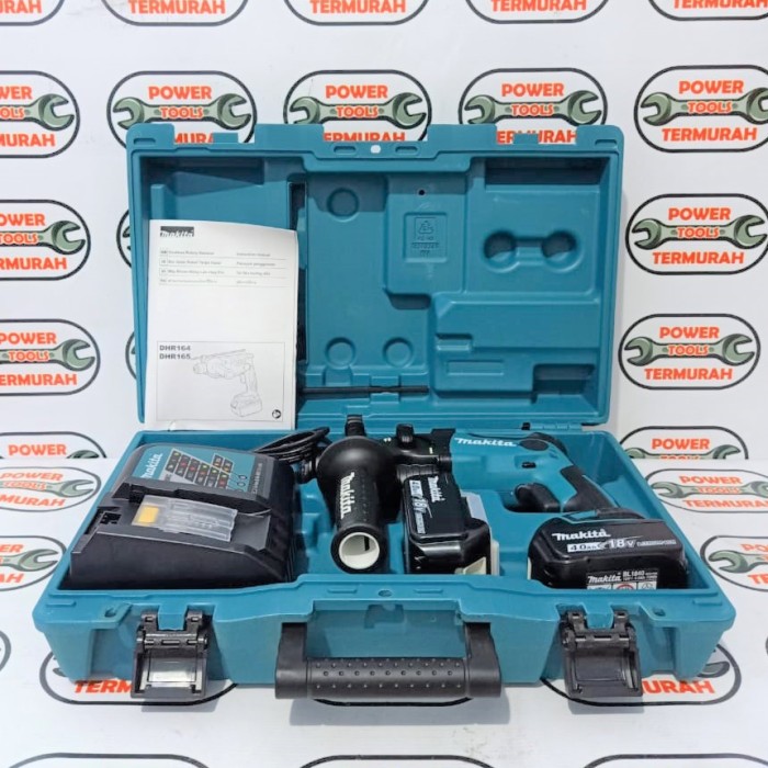 DHR 165 RME 18V MAKITA Cordless Rotary Hammer SDS Plus 13mm Bor Impact