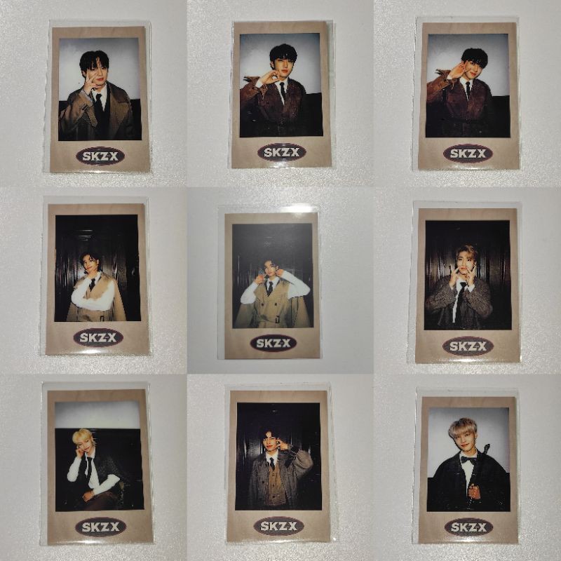 OFFICIAL POLAROID BENEFIT POB STRAY KIDS LOVESTAY SKZ X SKZ-X HYUNJIN LEEKNOW HAN BANGCHAN FELIX IN
