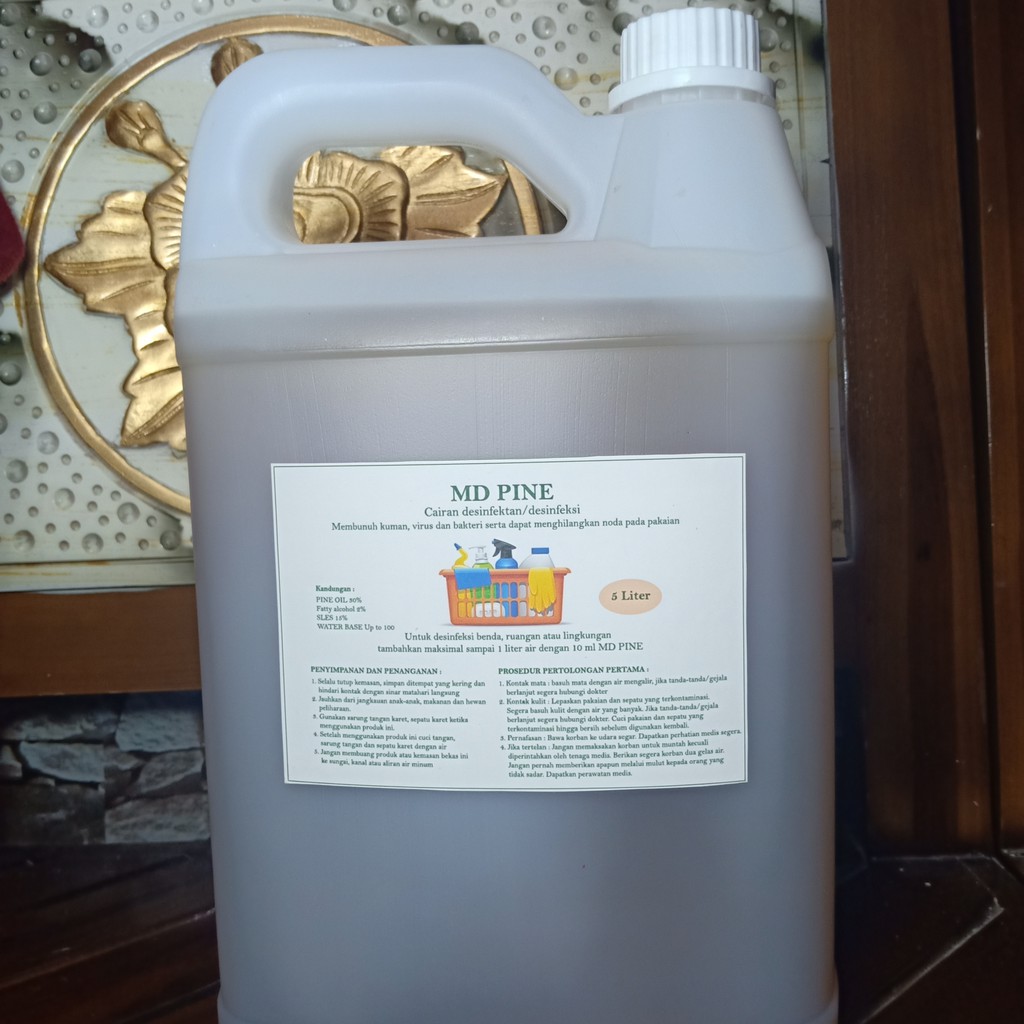 Cairan desinfektan 5 Liter Anti virus bakteri pembasmi kuman