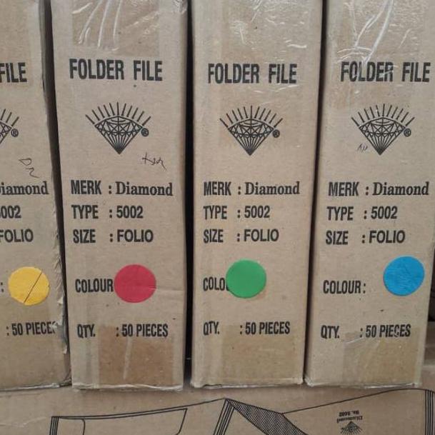 

STOCK MASIH BANYAK Stop map/map kertas 5002 diamond 1 dus
