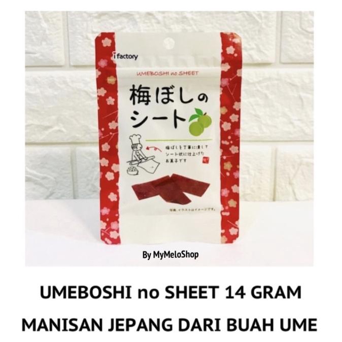 

TERBARU UMEBOSHI NO SHEET - MANISAN JEPANG 14 GRAM/MINUMAN COLLAGEN/MINUMAN YOYIC/MINUMAN DIET/MINUMAN PEMUTIH BADAN/MINUMAN KOREA/MINUMAN KEMASAN/MINUMAN KALENG/MINUMAN KOTAK/MINUMAN SEHAT HERBAL/MINUMAN SEHAT UNTUK TUBUH/MINUMAN SEHAT ORGANIC/MINUMAN