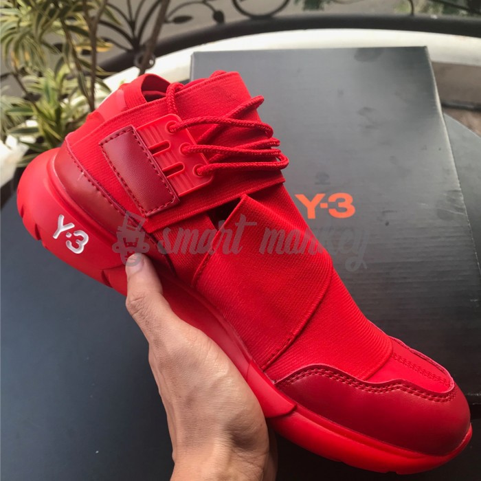 Termurah Adidas Y3 Yohji Yamamoto Casa High Red Premium Original Sepatu Shoes
