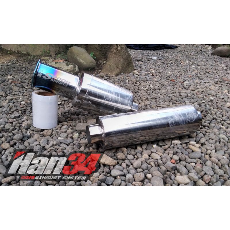 knalpot mobil racing spoon hks jsracing type ngebas dan kering jass brio ayla agya avansa xenia caly