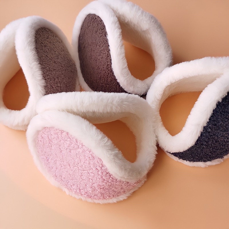 Earmuff winter fluffy import korean style penghangat kuping penutup ear muff earmuffs musim dingin hangat korea