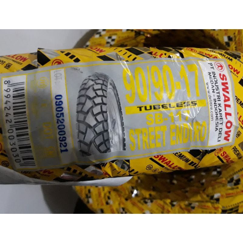 ban luar 90/90-14 sb117 street Enduro swallow tubles TL 9090 ring 14