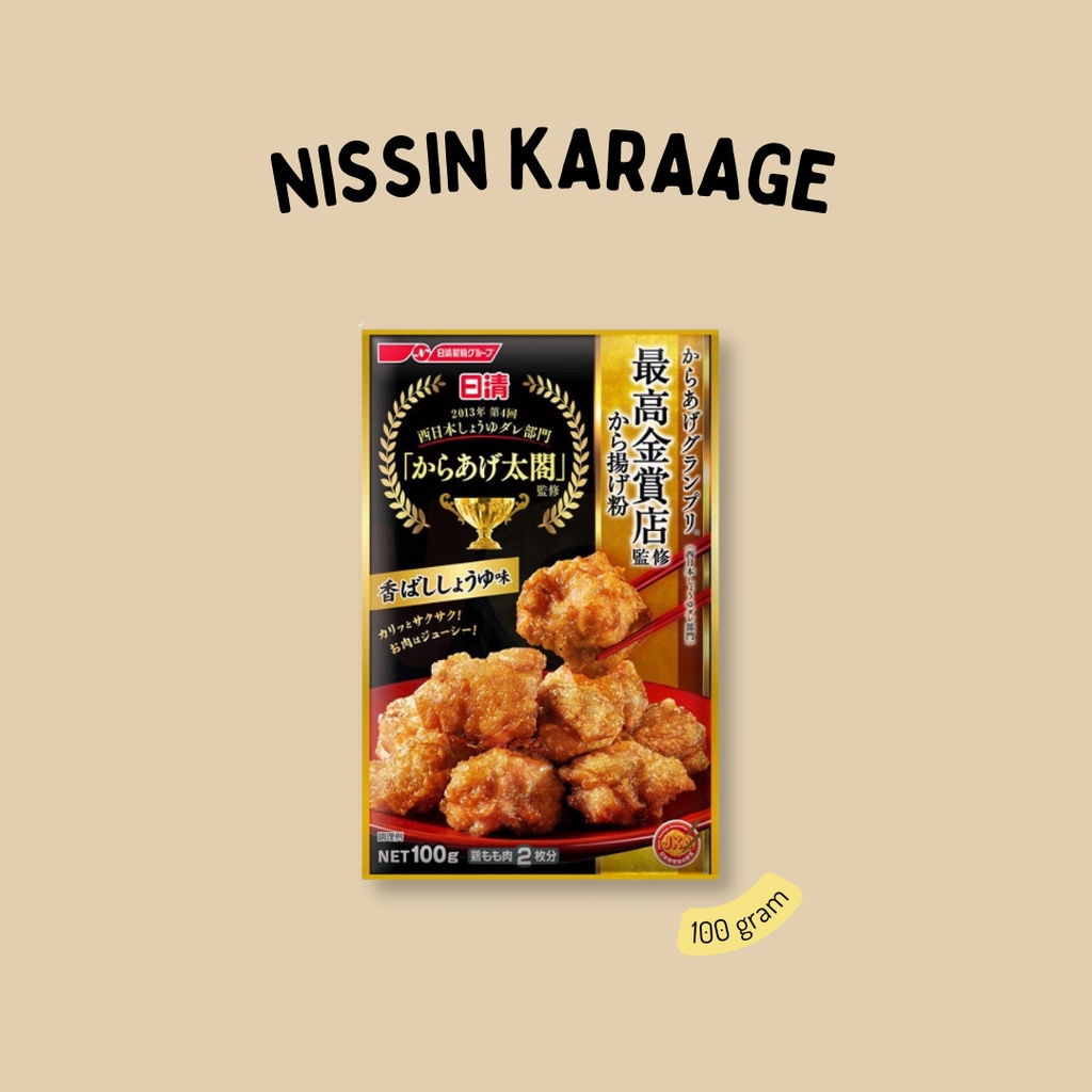 

Nissin Karaage / Tepung Karage JAPAN Bumbu Karaage